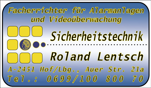 Sicherheitstechnik Roland Lentsch